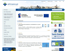 Tablet Screenshot of ekrosno.pl